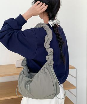 ハンドバッグ 肩掛けバッグ ナイロン 送料無料 即日発送-5