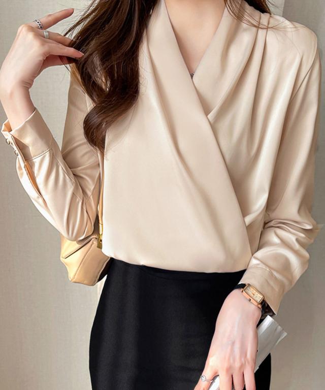 カシュクール シャツブラウス レディース 送料無料 即日発送-8