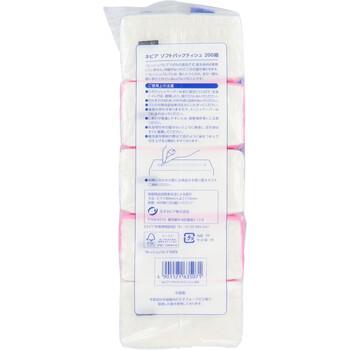 ネピア ソフトパックティシュ 400枚 200組 ×5個パック 5セット 送料無料-1