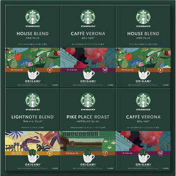 スターバックス オリガミ パーソナルドリップ コーヒーギフト SBX 50B ラッピング可 送料無料-1
