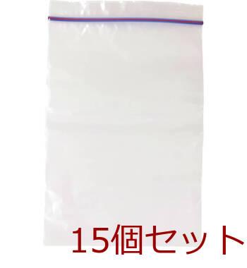 カラージッパーフリーザーバッグ10P A 1241 ×15セット 送料無料-1