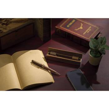 木製ボールペン 木箱付 ST144 ギフト対応可 送料無料-1