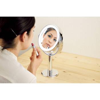 LEDコスメティックミラー AY 2033 ギフト対応可 送料無料-1