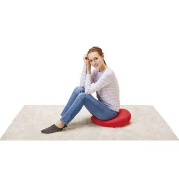 モグ ホールクッション ブラウン 送料無料-1