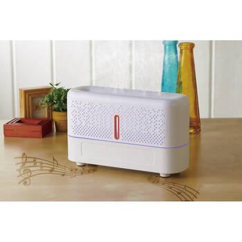 ワイヤレススピーカー機能付アロマ対応加湿器 6195 ギフト対応可 送料無料-1