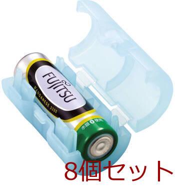 単3が単2になる電池アダプター2個 ADC 320BL 8セット 送料無料-1