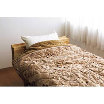 吸湿発熱わた入り 日本製やわらかタッチわた入り毛布ふとん SV 4080 ギフト対応可 送料無料-1