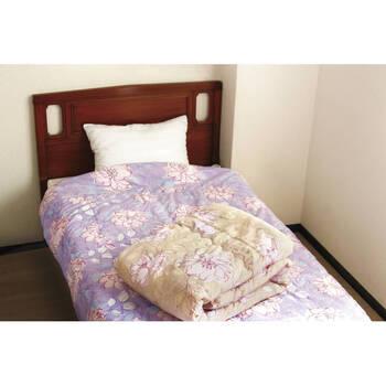 京都 洛中かすみ捺染 肌布団2P＆敷パッド2P KSG13500 ギフト対応可 送料無料-1