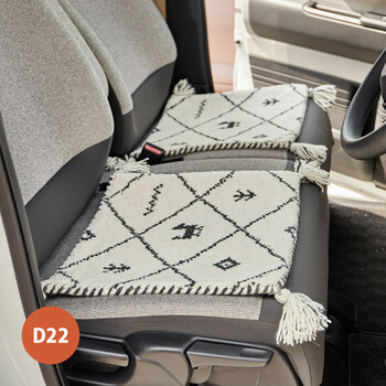 ギャッベ チェアパッド Dシリーズ GABBEH D21〜D24 約40×40cm 送料無料-9