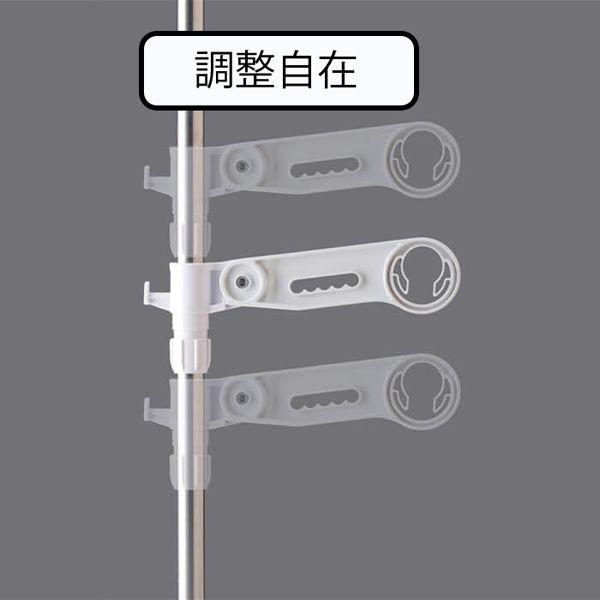 つっぱり式部屋干しポールステン＆ホワイトDTHW1 送料無料 即日発送-2