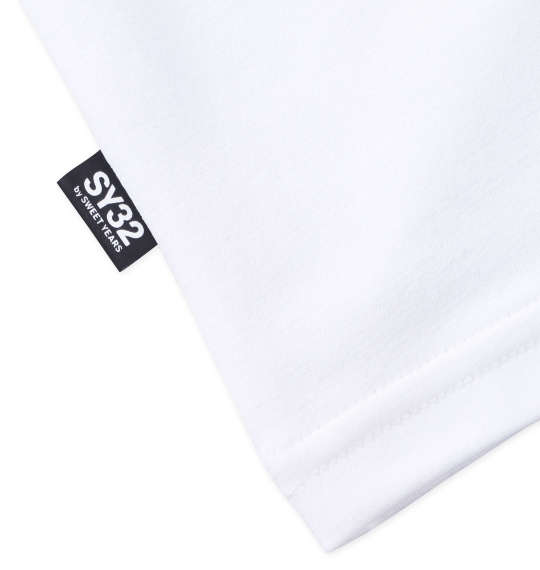 大きいサイズ SY32 by SWEET YEARS マルチロゴバックプリント長袖Tシャツ 3L 4L 5L 6L MC851201-96450 ラッピング可 送料無料 即日発送-4