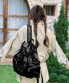 巾着リュック メタリック ドロストバッグ 送料無料 即日発送-5