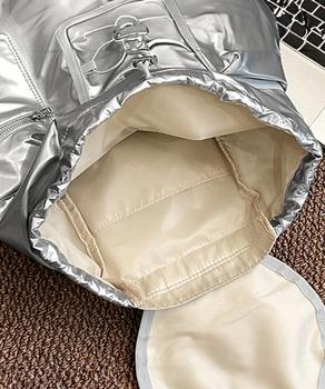 巾着リュック メタリック ドロストバッグ 送料無料 即日発送-8