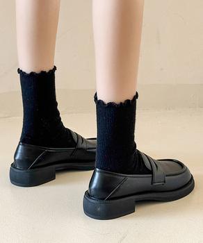 ローファー レディース PU ローヒール 送料無料 即日発送-4