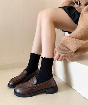 ローファー レディース PU ローヒール 送料無料 即日発送-6