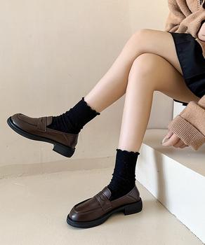 ローファー レディース PU ローヒール 送料無料 即日発送-8