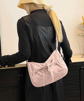 ショルダーバッグ 斜めがけバッグ リボン 送料無料 即日発送-4