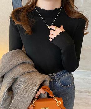 メロウフリル ニットトップス レディース 送料無料 即日発送-2