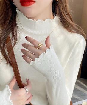 メロウフリル ニットトップス レディース 送料無料 即日発送-3