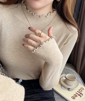 メロウフリル ニットトップス レディース 送料無料 即日発送-5