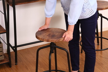 バースツール ラウンド ナビア 送料無料-9