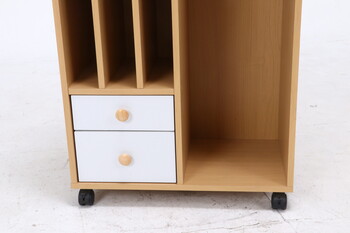 NORM ストレージラック ハンガー付 WH×NA 送料無料-7