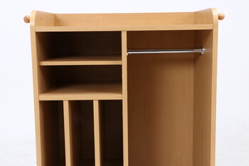 NORM ストレージラック ハンガー付 WH×NA 送料無料-8