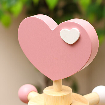 キッズポールハンガー ハート 送料無料-1