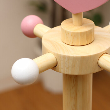 キッズポールハンガー ハート 送料無料-2