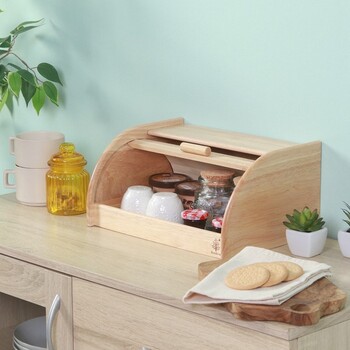 木製ブレッドケース ボヌール 2個セット 送料無料-9