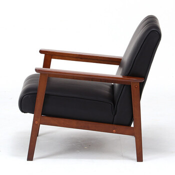 ソファー バイキャスト PUソファー ラバーズ 1P DBR 送料無料-3