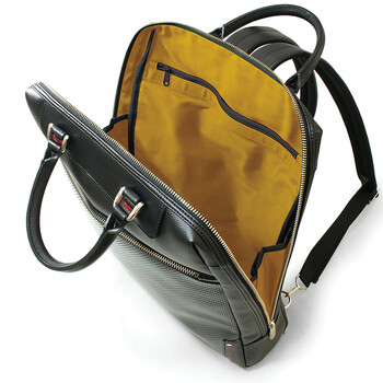 豊岡製鞄 薄型ビジネスリュックサック 薄マチ A4 日本製 国産 BAGGEX 13 1078 ブラック 送料無料-1