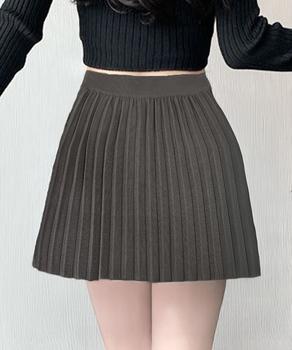 リボン付きプリーツミニスカートレディース 送料無料 即日発送-7