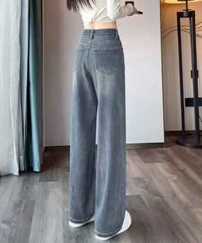 キラキラデニムパンツラインストーンデニム 送料無料 即日発送-5