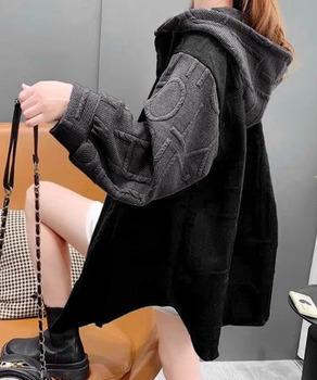 エンボスロゴパーカー 前開きパーカー 送料無料 即日発送-8