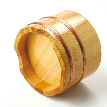 和食器 特選 椹ちらし桶 深型 蓋付　日本製 送料無料-3