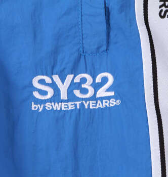 大きいサイズ SY32 by SWEET YEARS テープデザインナイロンパンツ 3L 4L 5L 6L MC451301-97424 ラッピング可 送料無料 即日発送-3