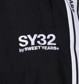 大きいサイズ SY32 by SWEET YEARS テープデザインナイロンパンツ 3L 4L 5L 6L MC451302-97425 ラッピング可 送料無料 即日発送-3