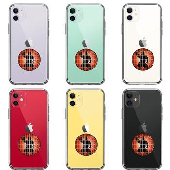 iPhone11 ケース クリア 忍者 障子の影に スマホケース 側面ソフト 背面ハード ハイブリッド  送料無料-1
