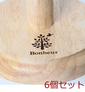 木製キッチンペーパーホルダー ボヌール 6セット 送料無料-3