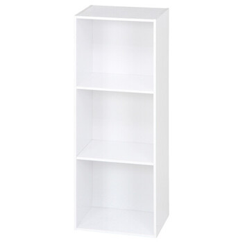 カラーボックス3段 A4対応 3色展開 送料無料-1