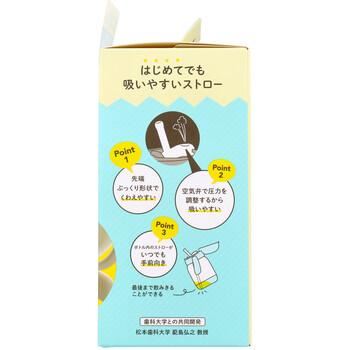 リッチェル トライ もれない保冷ストローマグ 300 ライトグレー 送料無料-2