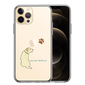 iPhone12Pro ケース クリア ラブラドールレトリバー スマホケース 側面ソフト 背面ハード ハイブリッド  送料無料-0