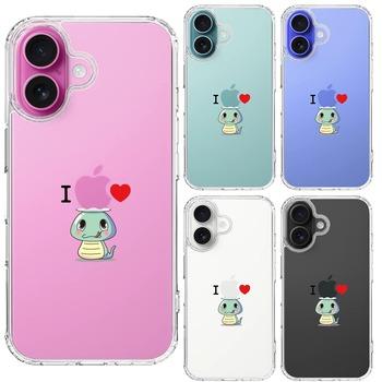 iPhone16 ケース クリア UMA ツチノコ ？ スマホケース 側面ソフト 背面ハード ハイブリッド  送料無料-1