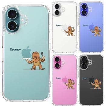 iPhone16 ケース クリア UMA ビッグフット 比婆ゴン ？ スマホケース 側面ソフト 背面ハード ハイブリッド  送料無料-1