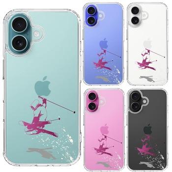 iPhone16 ケース クリア フリースタイル アクロバット スマホケース 側面ソフト 背面ハード ハイブリッド  送料無料-1