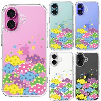 iPhone16 ケース クリア キャンディ 2 スマホケース 側面ソフト 背面ハード ハイブリッド  送料無料-1