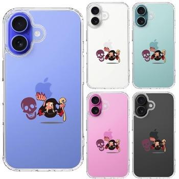 iPhone16 ケース クリア ファンタジーシリーズ 魔女 スマホケース 側面ソフト 背面ハード ハイブリッド  送料無料-1