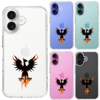 iPhone16 ケース クリア 幻獣 ドラゴン スマホケース 側面ソフト 背面ハード ハイブリッド  送料無料-1