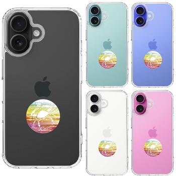 iPhone16 ケース クリア 星座 かに座 蟹座 Cancer スマホケース 側面ソフト 背面ハード ハイブリッド  送料無料-1